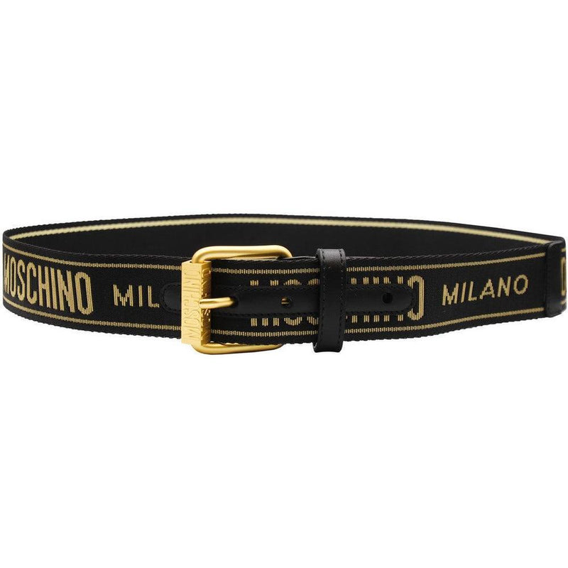 Moschino Couture Jacquard Logo Belt - Krush Clothing