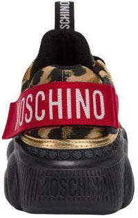 Women's Moschino Couture Teddy Shoes With Strap - Krush Clothing