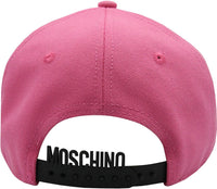 Moschino Couture Canvas Snapback Pink - Krush Clothing