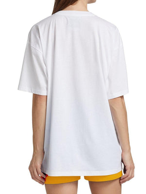 Women's Moschino Multi Logo T-shirt - Krush Clothing
