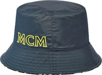 MCM One Size Nylon Reversible Cubic Monogram Bucket Hat - Krush Clothing