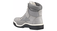 Men's 6-Inch Waterproof Field Boots , Cement Grey Nubuck - Krush Clothing