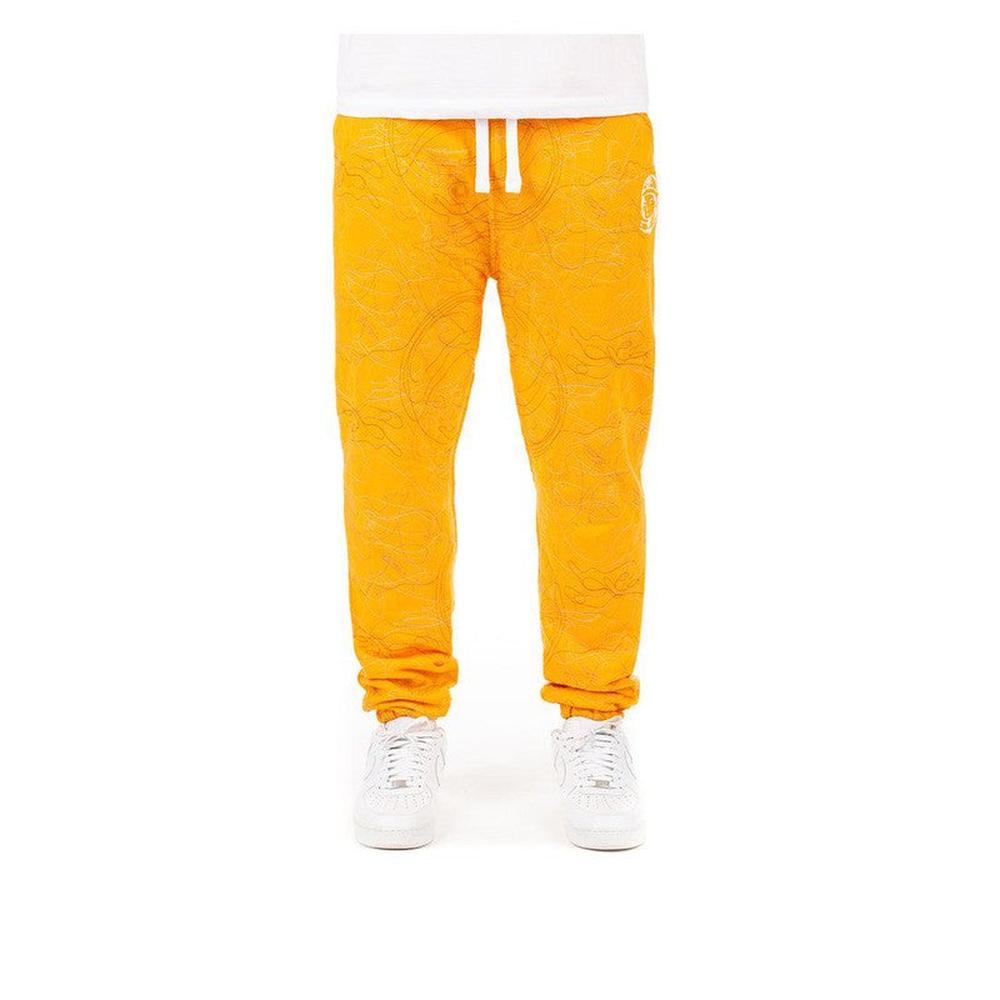 Men's BB Looper Sweatpants, Flame Orange – Krush Clothing