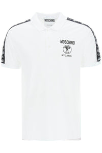 Men's Moschino Double Question Mark Polo Shirt - Krush Clothing