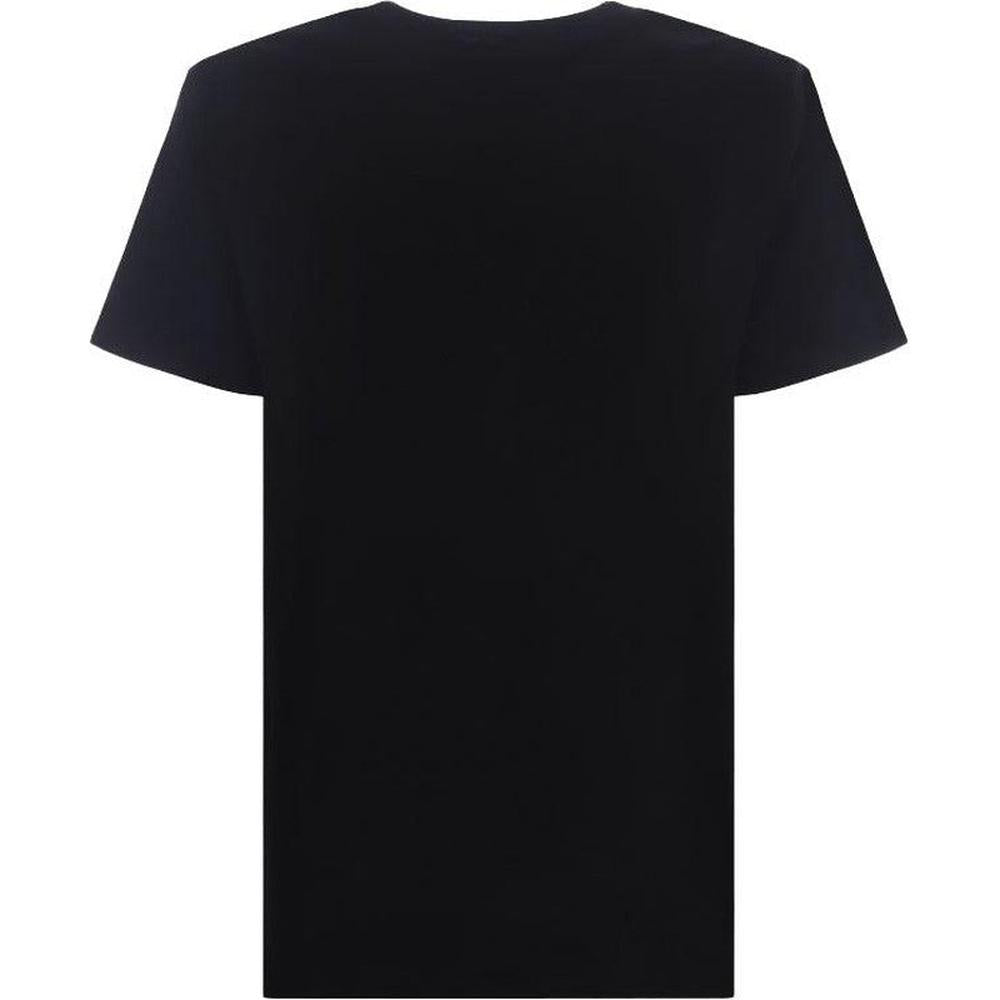 Men's Moschino Couture Slim-Fit Crew Tee, Black - Krush Clothing