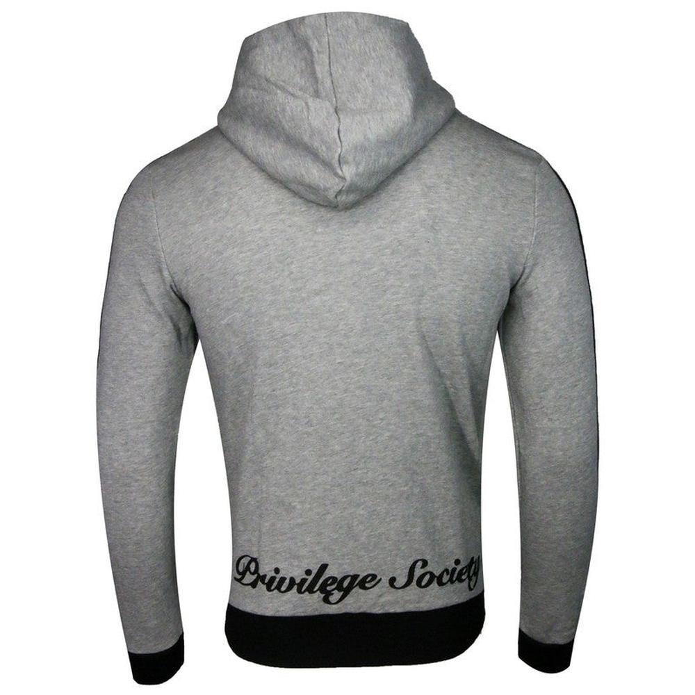 Men's 10 Mile Zip-Up Hoodie Gray - Krush Clothing