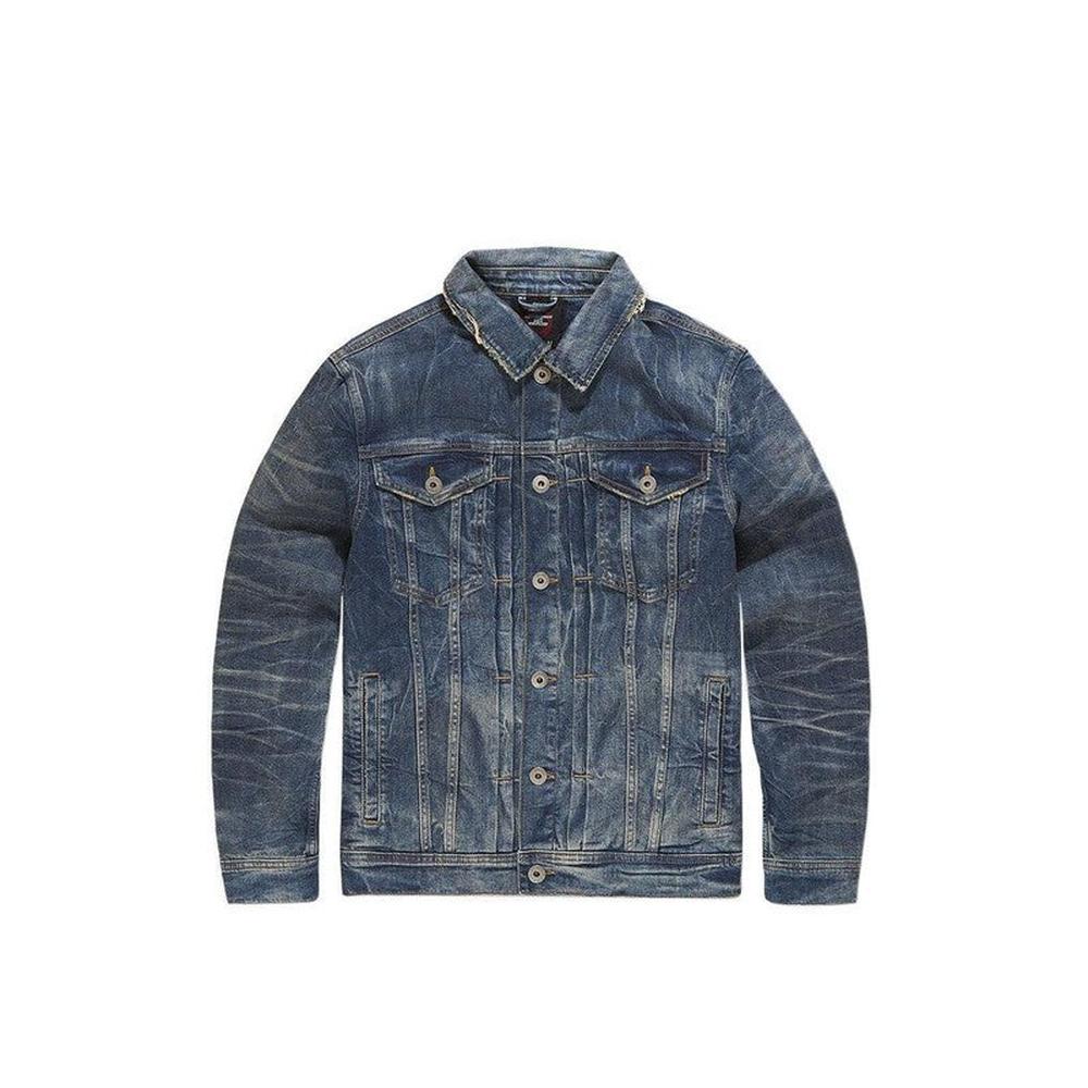 Men's Boulder Denim Trucker Jacket, Death Valley