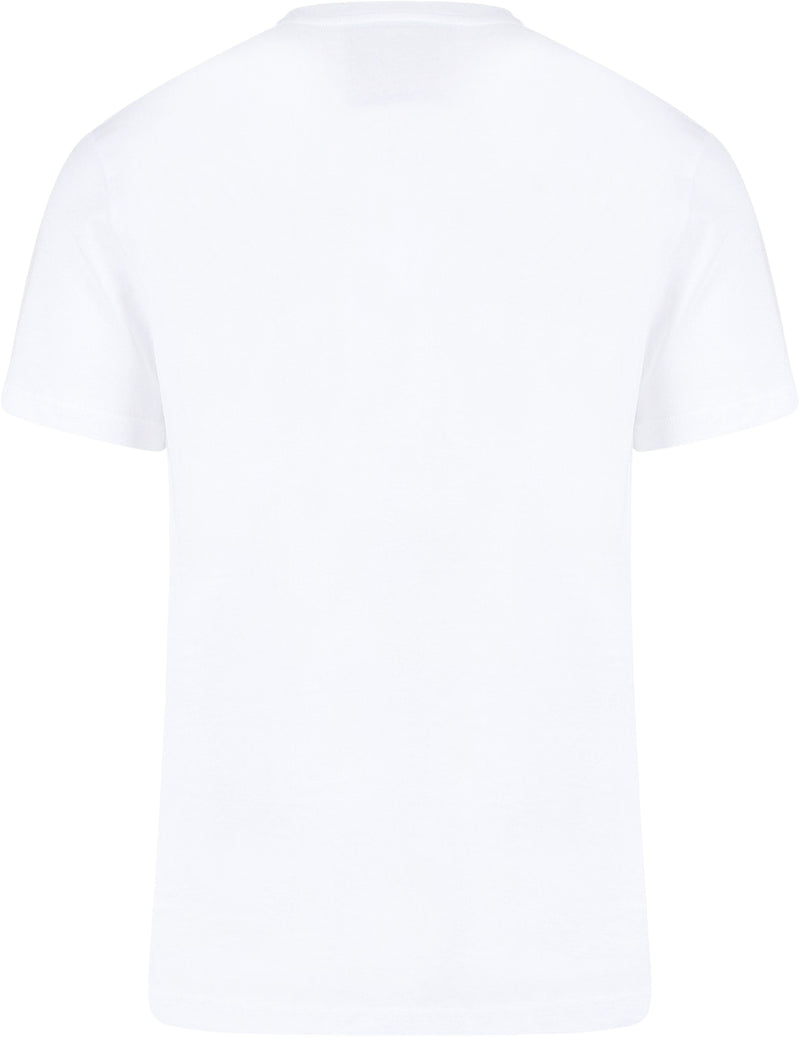 Men's Moschino Double Question Mark T-Shirt, White - Krush Clothing