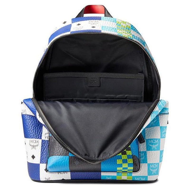 Red and sales blue mcm bag