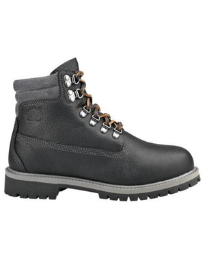 Juniors 6" Premium 640 BELOW Leather Boots, Black - Krush Clothing