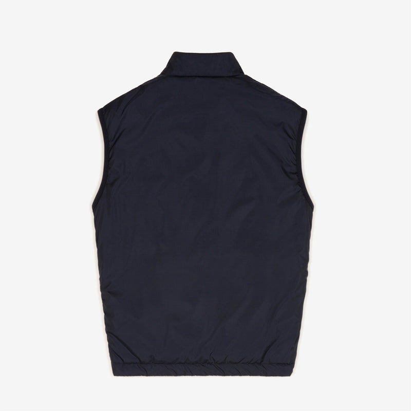 Men's Bally Side Logo Vest, Ink - Krush Clothing
