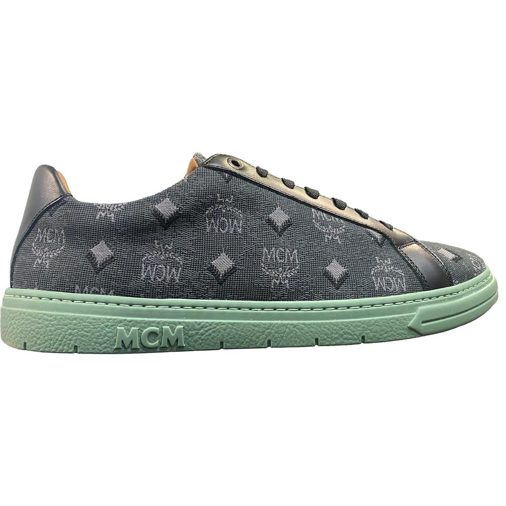 Men's MCM Cloth Monogram Sneakers - Krush Clothing