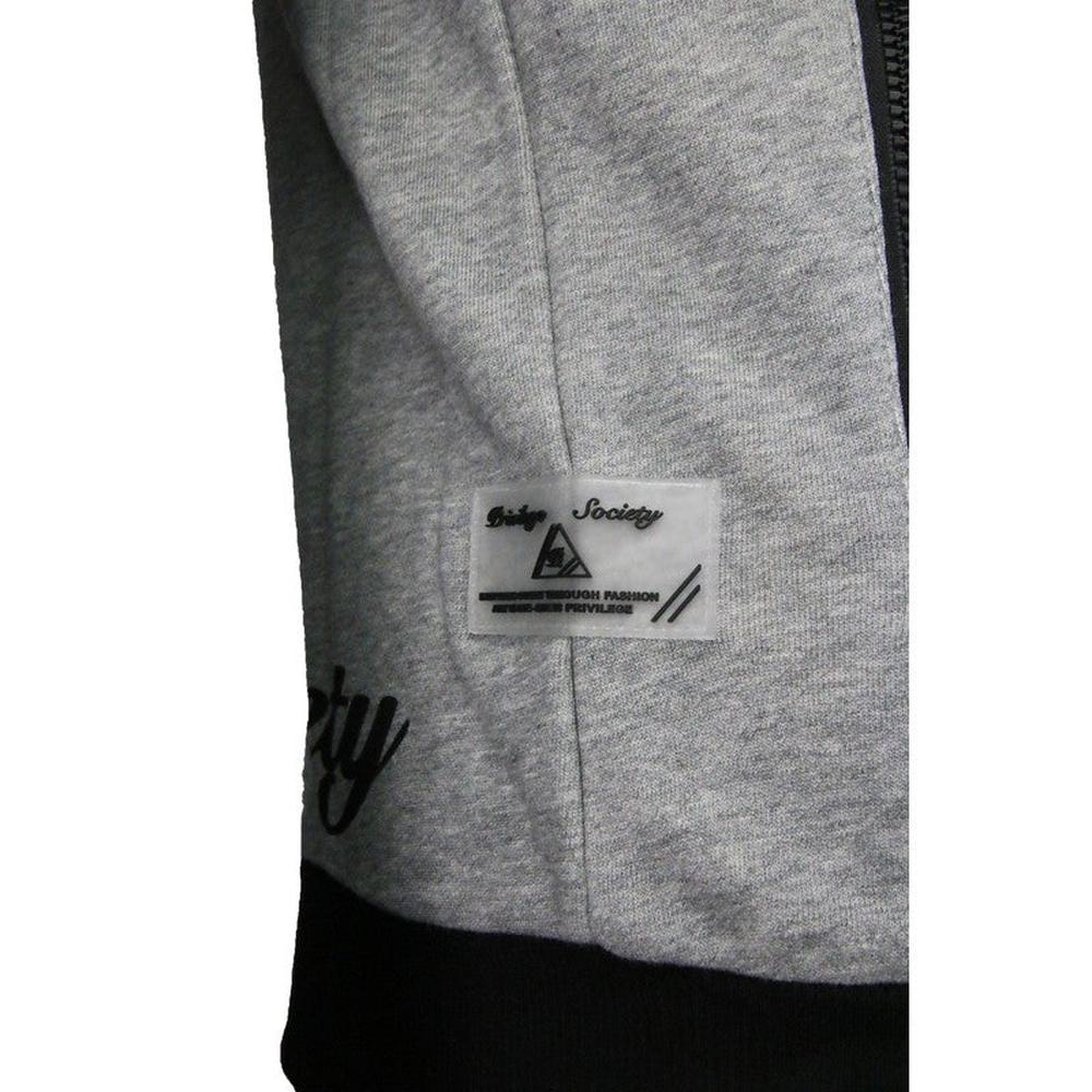Men's 10 Mile Zip-Up Hoodie Gray - Krush Clothing