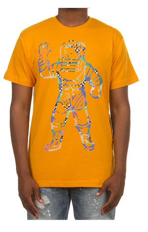Men's BB Astro SS Tee, Radiant Yellow - Krush Clothing
