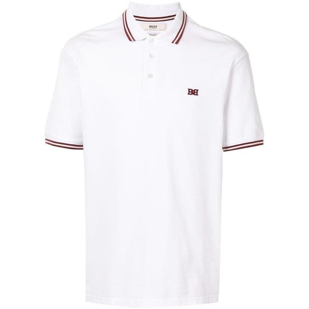 Men's Bally B-Chain Embroidered Polo - Krush Clothing