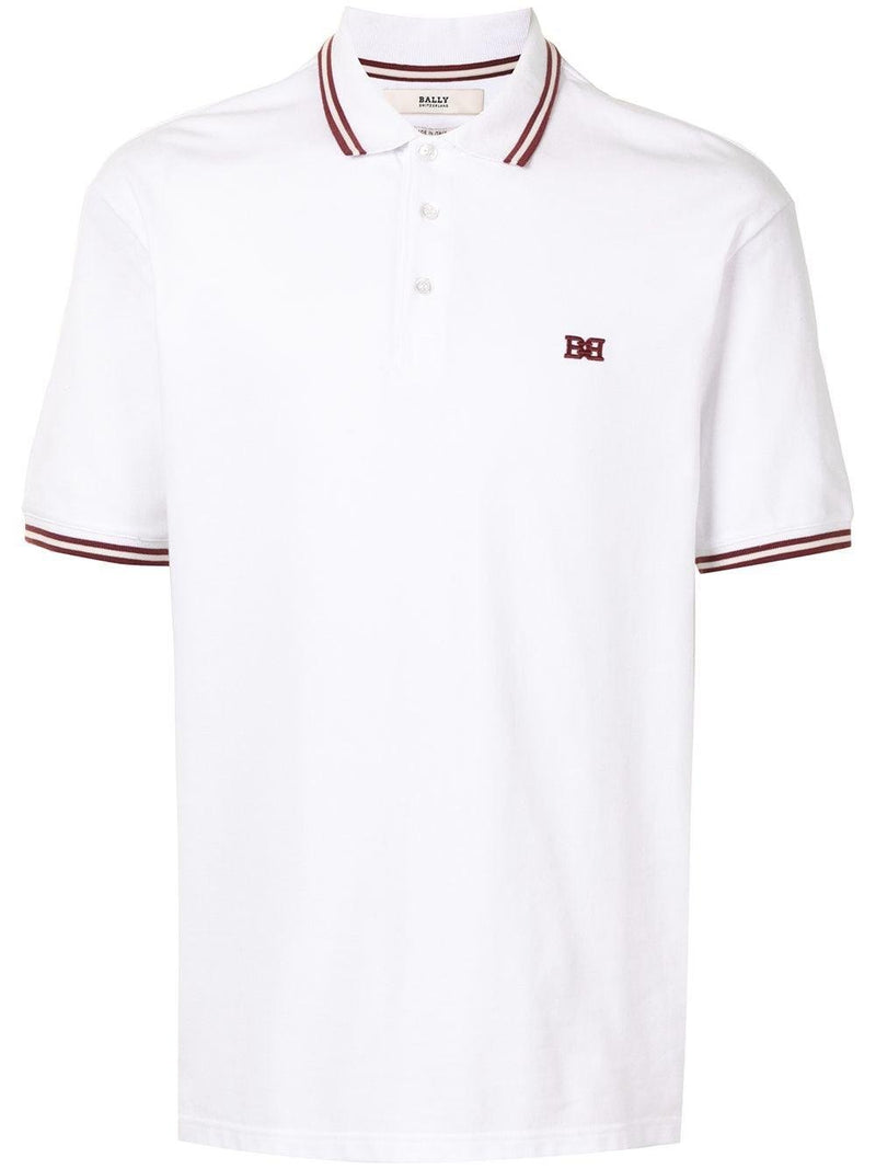 Men's Bally B-Chain Embroidered Polo - Krush Clothing