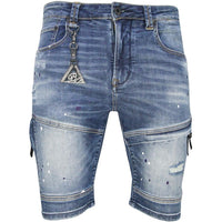 Men's Gold Rush Denim Shorts - Krush Clothing