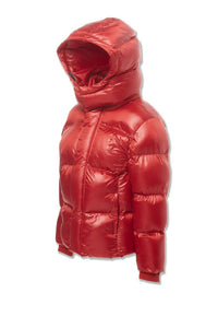 Kid's Astoria Hooded Bubble Jacket - Krush Clothing