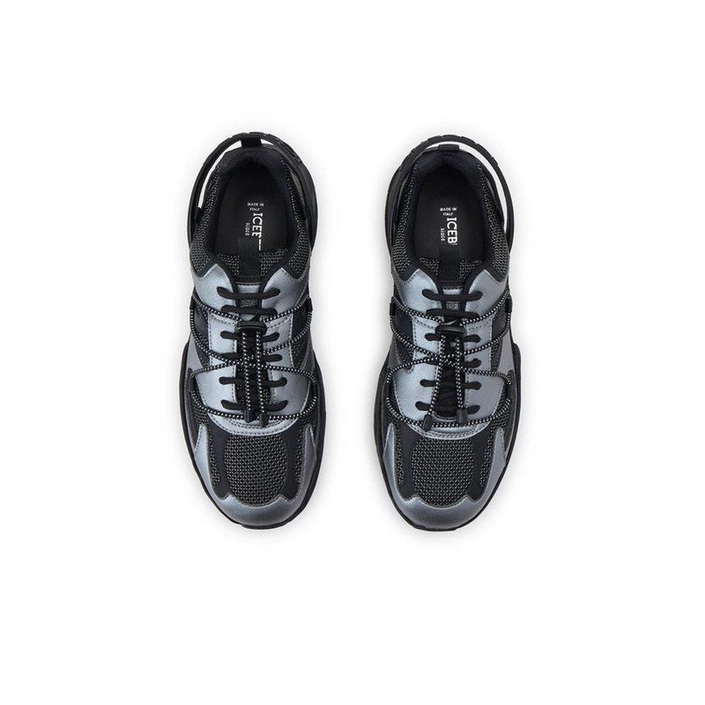 Iceberg Kakkoi Black Sneakers - Krush Clothing