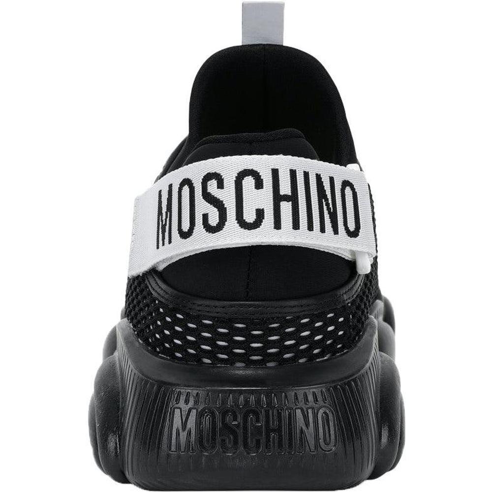 Men's Moschino Teddy Shoes Sneakers With Strap - Krush Clothing