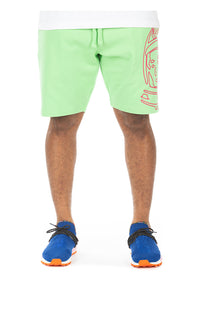 Men's BB Helmet Short, Summer Green - Krush Clothing