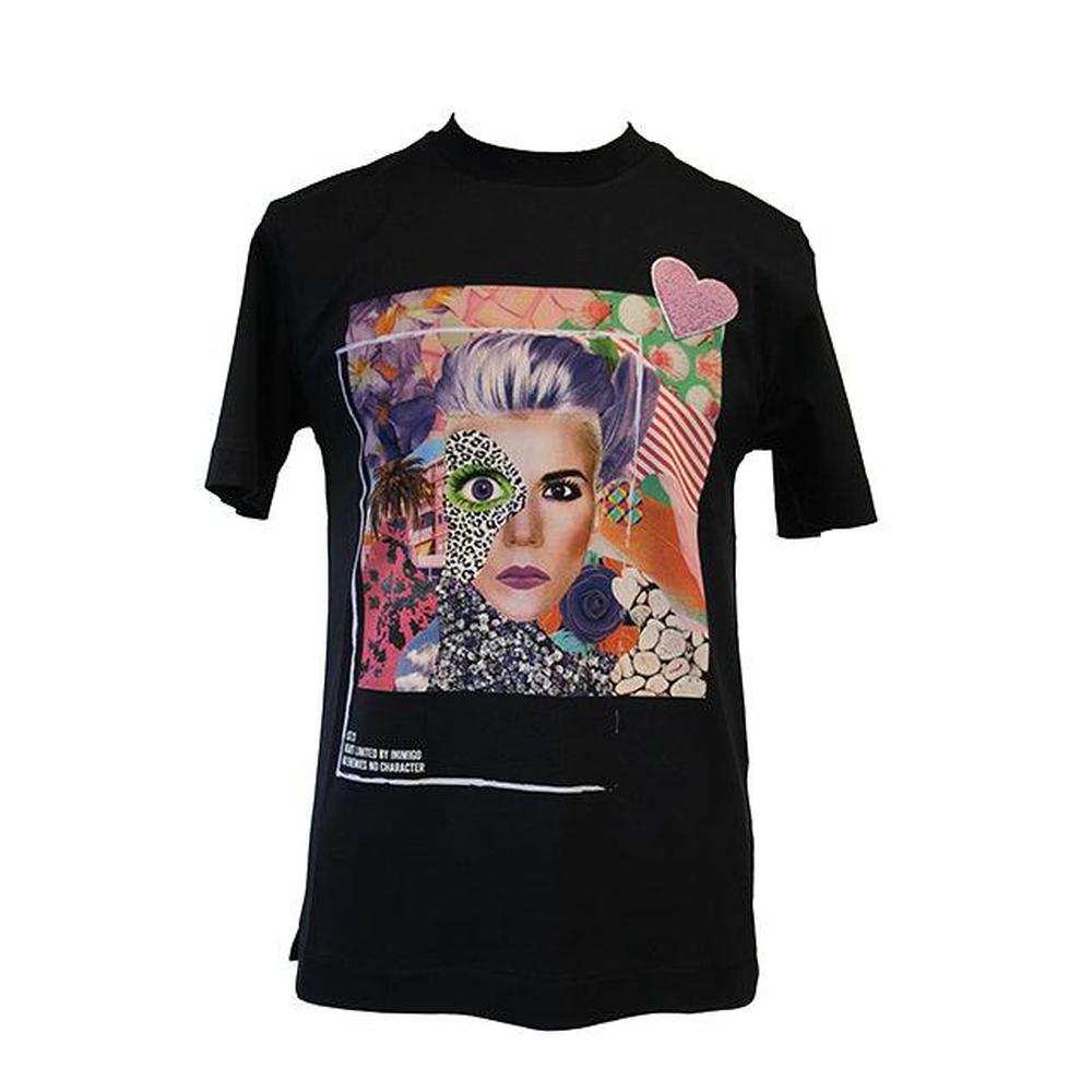Men's Heart Color Illustration Confort T, Midnight Blue