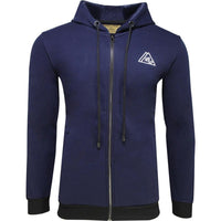 Premium 40 Below Velour Logo Hoodie PS9230201 , Navy / White - Krush Clothing