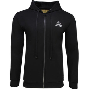 Premium 40 Below Velour Logo Hoodie PS9230201 , Black / White - Krush Clothing